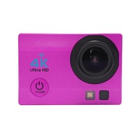 Camera video sport 4K Ultra HD AIX , Action Camera ,Waterproof ,WiFi 2.0 ,raza 170D casca impermeabila ,subacvatica, inregistrari video sport ski, surf ,culoare ROZ