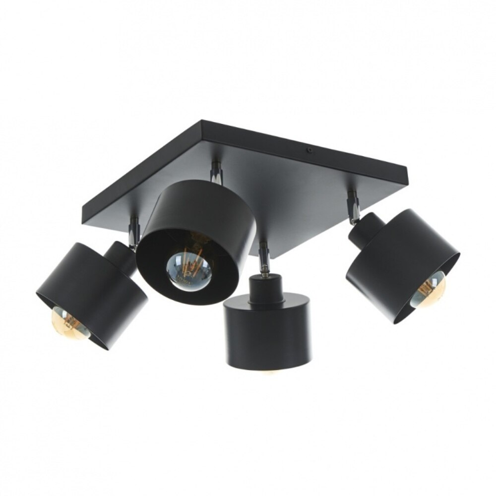 Spot, Negru, 4xE27, 2094/4L