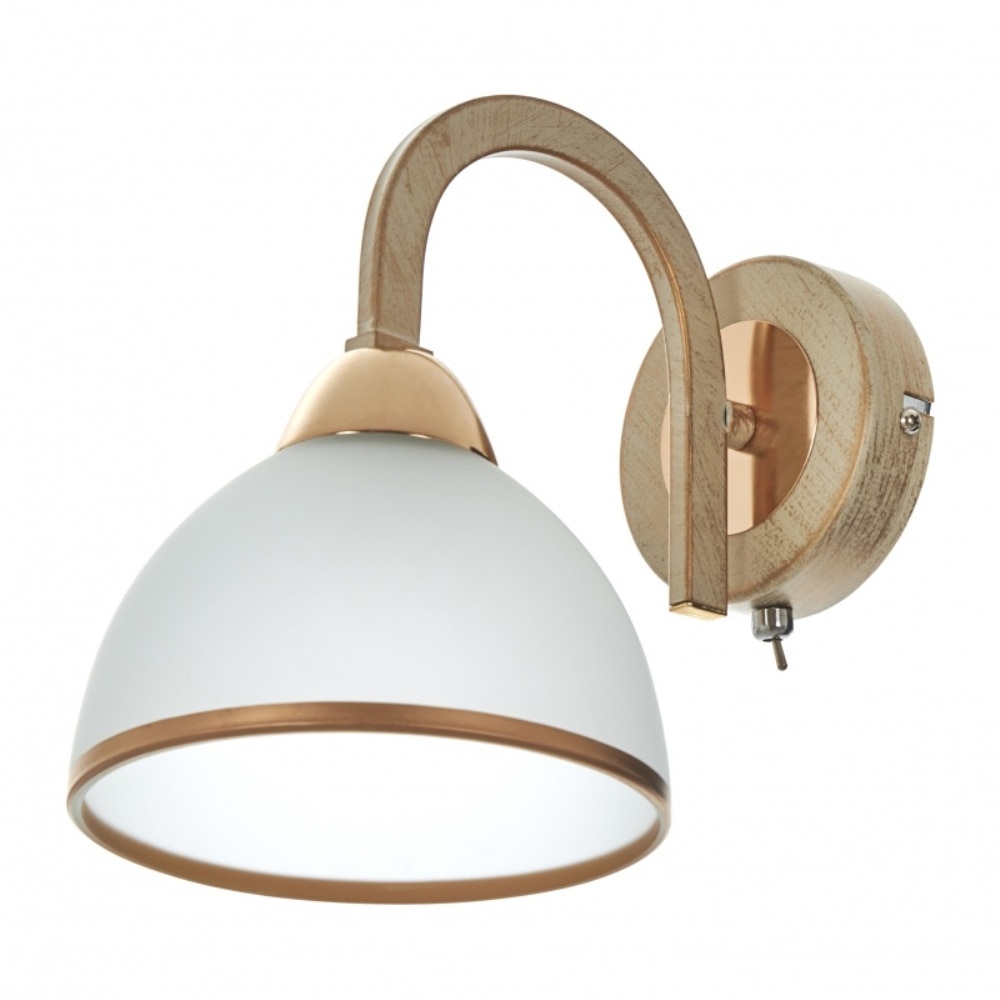 Aplica, Alb-Aur, 1xE27, 1759/1W YG