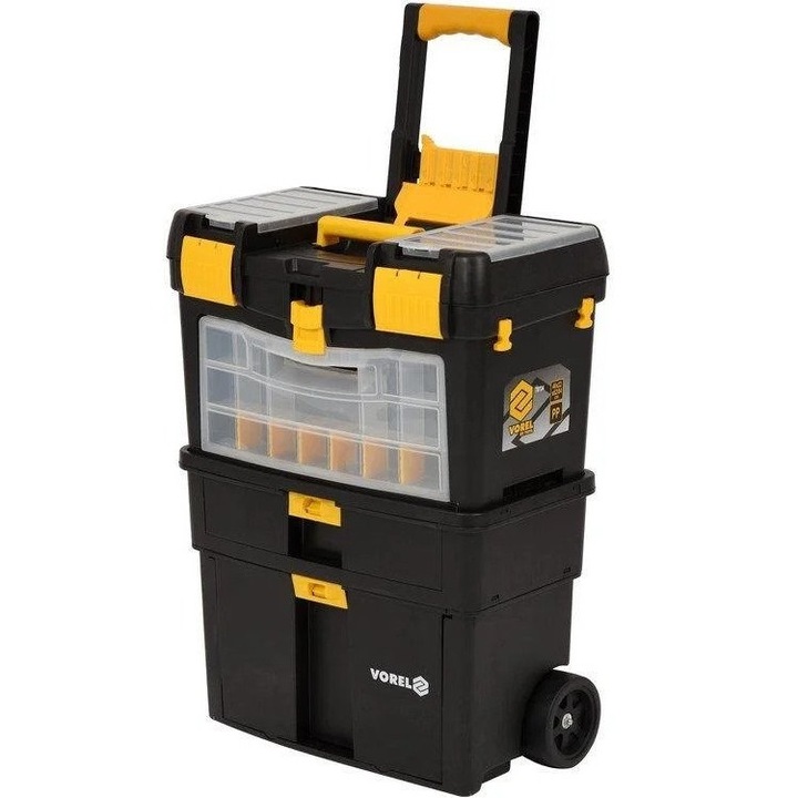 Carucior de scule cu organizator detasabil Vorel 78734
