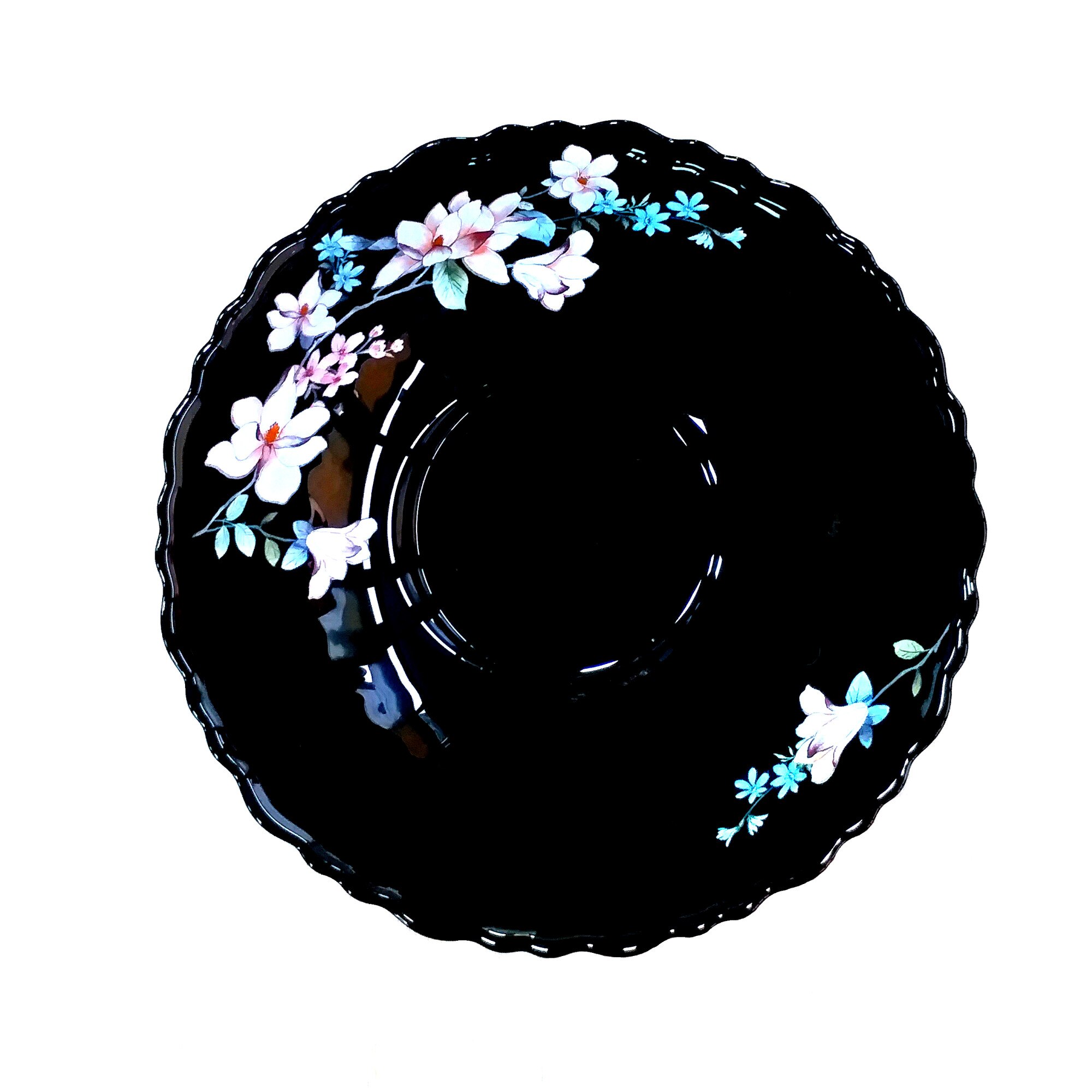 Bol negru opal 15.5cm