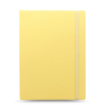 Agenda A4 nedatata cu spirala si rezerve FILOFAX Notebook Classic Pastels, Galben Agenda A4 nedatata cu spirala si rezerve FILOFAX Notebook Classic Pastels, Galben