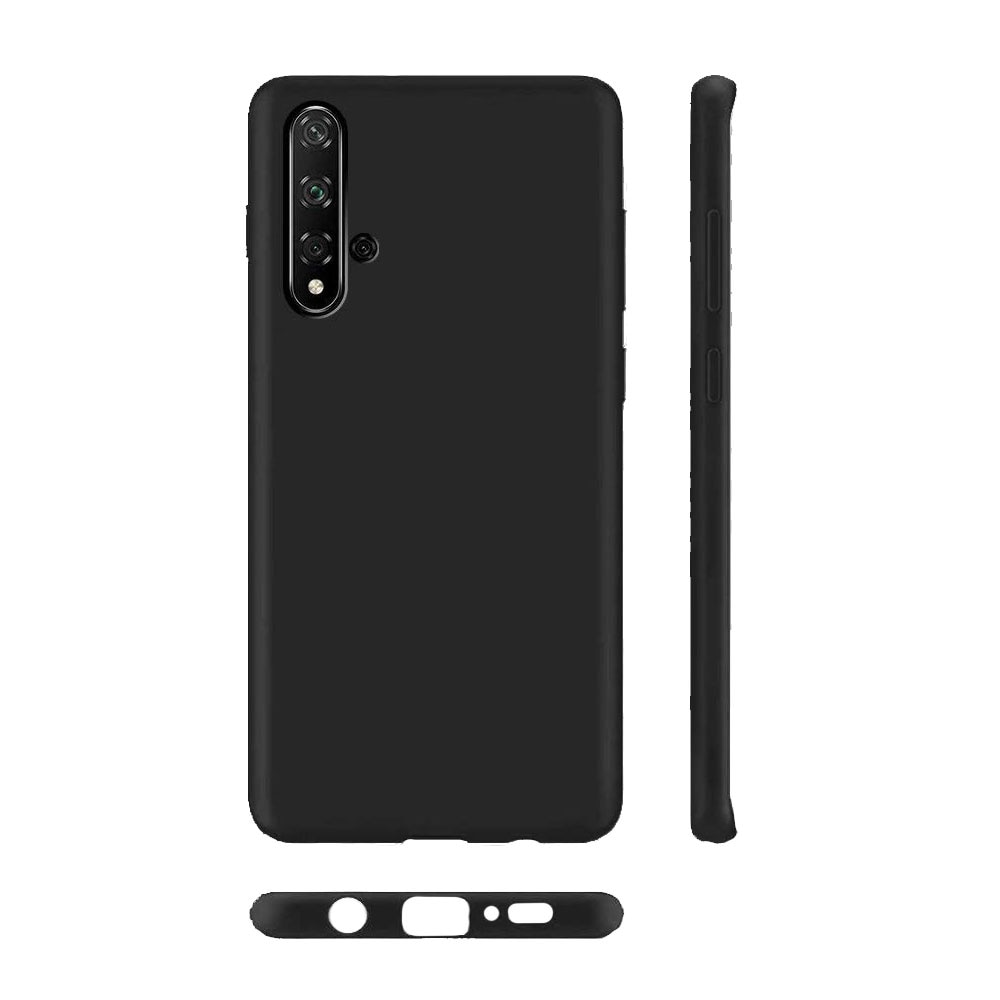 Husa Huawei Nova 5T - Silicon Jelly, Soft Gekko UltraSlim (0.3mm) Nofingerprint - NEAGRA
