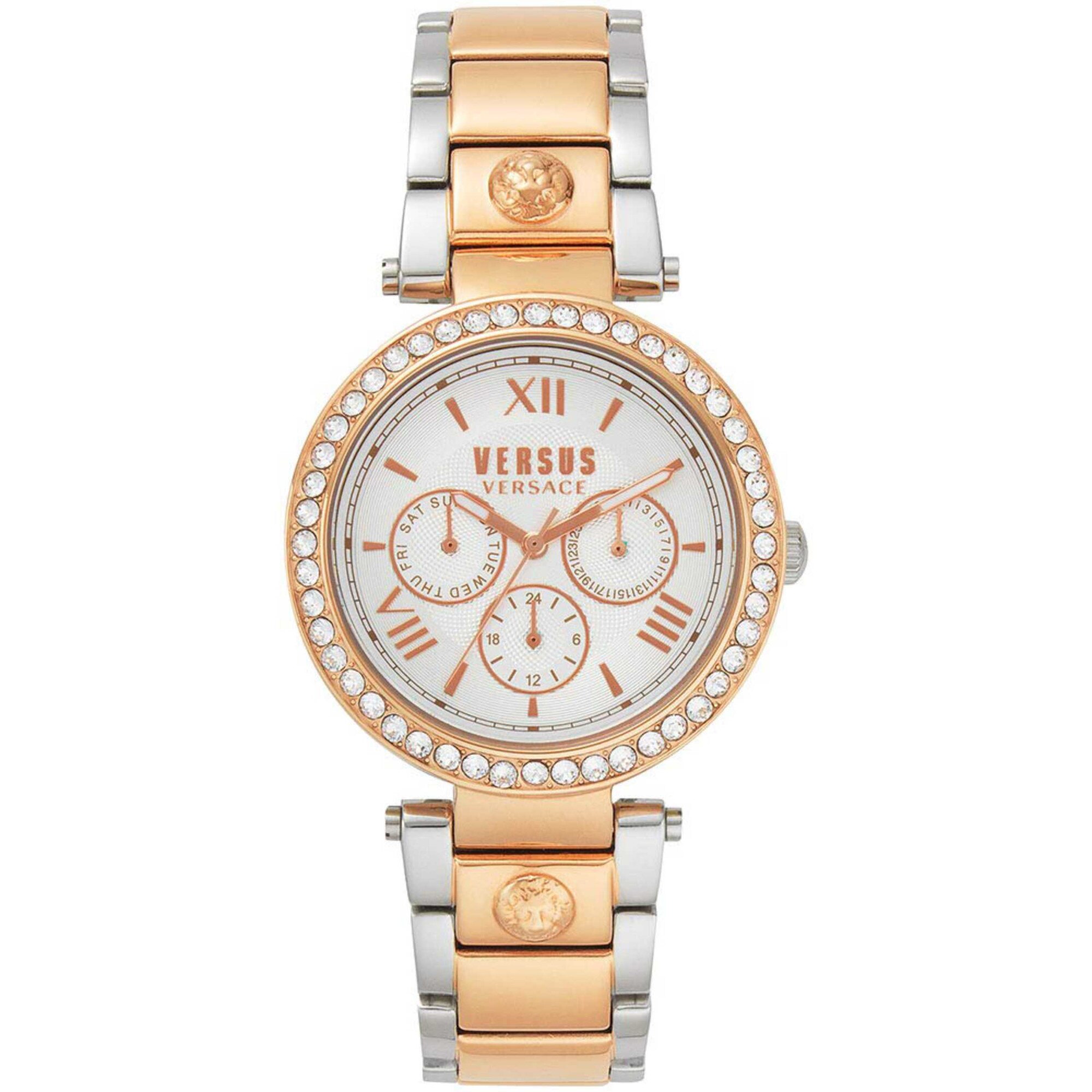 Ceas de dama Versus Versace Camden Market Silver/RoseGold Tone VSPCA1218