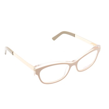 Rame ochelari de vedere, Cascada, Dama, PU2700, 51mm, Crem/Auriu Rame ochelari de vedere, Cascada, Dama, PU2700, 51mm, Crem/Auriu