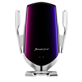 Incarcator Wireless Auto universal, cu Senzor inteligent, suport SMART Fast Charger 10W, clema prindere ventilatie Incarcator Wireless Auto universal, cu Senzor inteligent, suport SMART Fast Charger 10W, clema prindere ventilatie