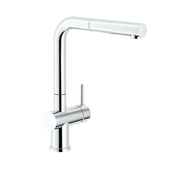 Baterie bucatarie CookingAid Line MN 807 cu furtun dus retractabil / extractibil si finisaj Cromat Baterie bucatarie CookingAid Line MN 807 cu furtun dus retractabil / extractibil si finisaj Cromat