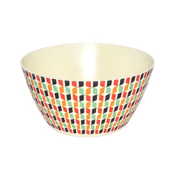 Bol din Melamina, pentru bucatarie, gratar, BBQ, terasa, NAGO, Diametru 25 cm, Multicolor Bol din Melamina, pentru bucatarie, gratar, BBQ, terasa, NAGO, Diametru 25 cm, Multicolor