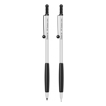 Set Pix si Creion Mecanic Tombow Zoom 707 White / Black BT, alb Set Pix si Creion Mecanic Tombow Zoom 707 White / Black BT, alb