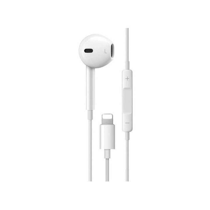 Casti compatibile Apple iPhone 11/11 Pro/11 Pro Max, Alb Aisha Store