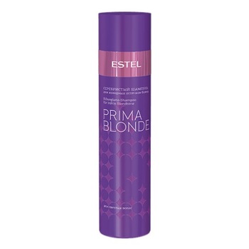 Sampon argintiu pentru nuante reci de blond, Estel Prima Blonde, 250 ml Sampon argintiu pentru nuante reci de blond, Estel Prima Blonde, 250 ml