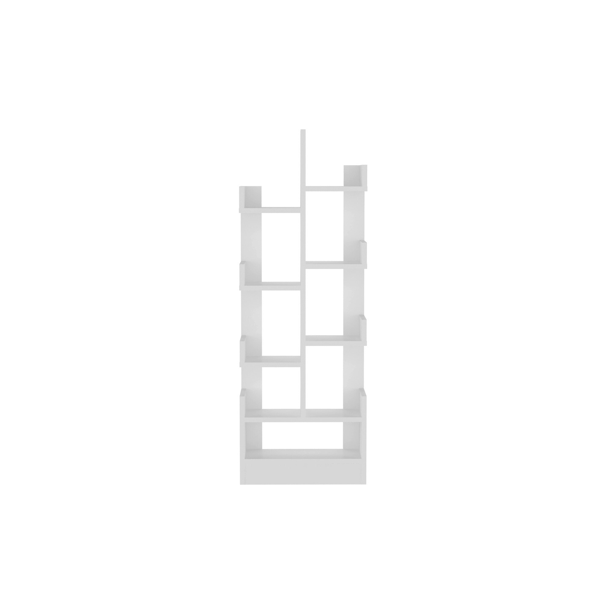 Biblioteca,Homart,Bibop,Alb,133x21,8x47,6 cm