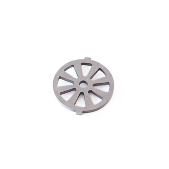 Sita inox nr.5 granulatie evantai, triunghi, diametru 54mm, grosime 4mm, pentru masina electrica de tocat carne Sita inox nr.5 granulatie evantai, triunghi, diametru 54mm, grosime 4mm, pentru masina electrica de tocat carne