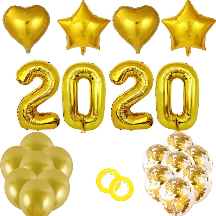 18 db-os lufi készlet a 2020-as bulihoz