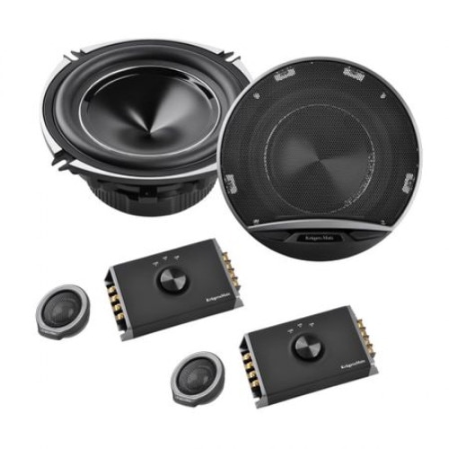 Set de 2 Difuzoare Auto Kruger & Matz , Design pe 2 cai , Sensibilitate 89 dB , Dimensiuni difuzoare auto 5 inch - 12.7 cm , Putere 2 x 100W RMS , Negru