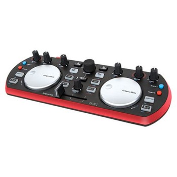 Consola de DJ KRUGER&MATZ, Comanda sensibila pe Jog-Wheels, Crossfader , Buton Browser , Control bass si treble , Egalizator pe 2 benzi Consola de DJ KRUGER&MATZ, Comanda sensibila pe Jog-Wheels, Crossfader , Buton Browser , Control bass si treble , Egalizator pe 2 benzi