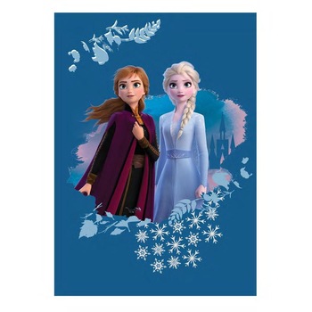 Patura Frozen II Blue Sisters 100x140 cm Patura Frozen II Blue Sisters 100x140 cm