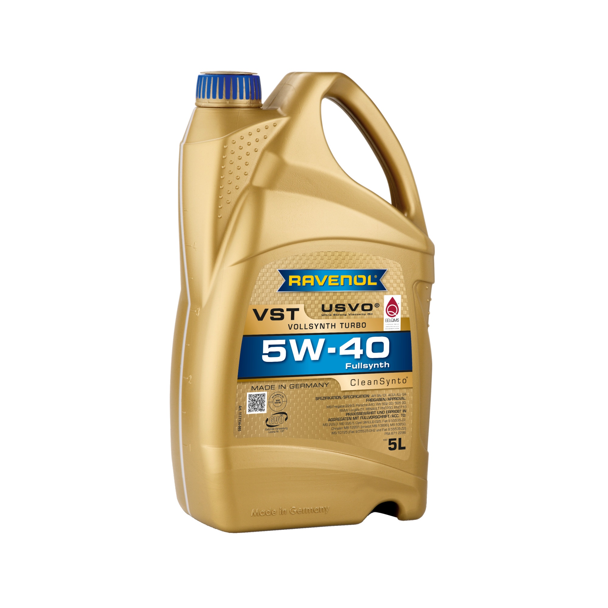Ulei motor Ravenol VST USVO 5W40 5L
