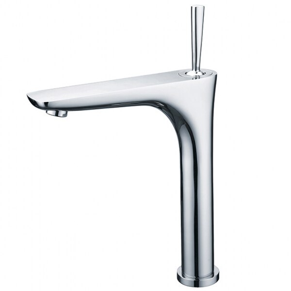 Baterie chiuveta inalta crom, Line Foglia