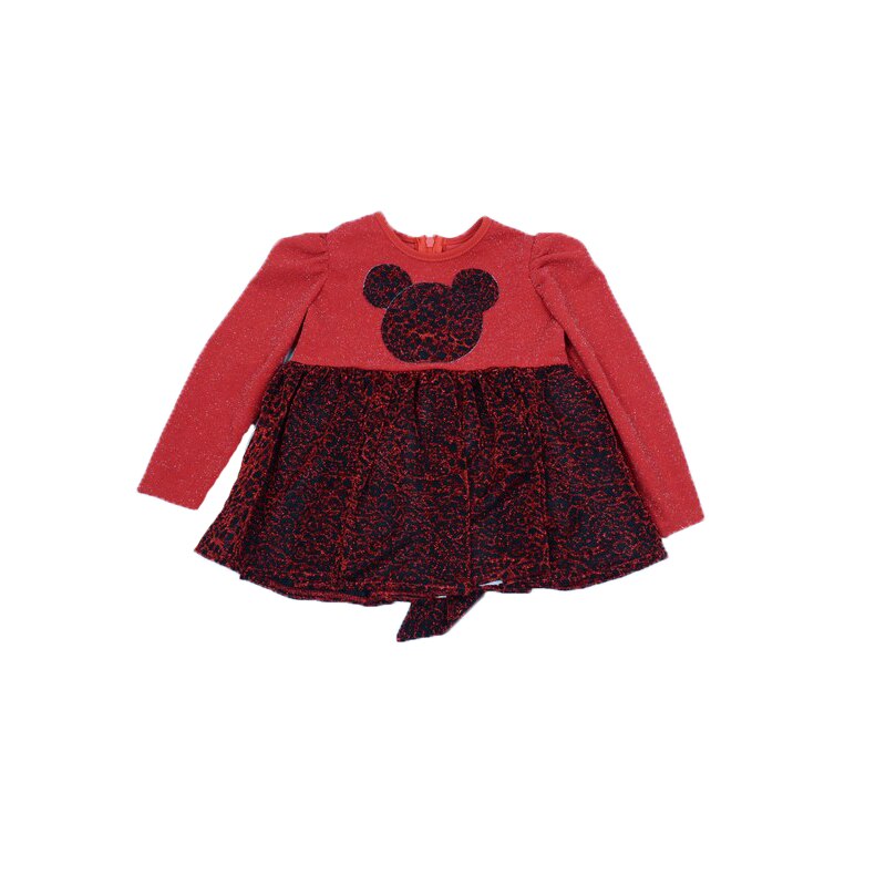 Rochita eleganta pentru fete Mini Junior, uni, Rosu