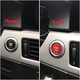 Start-stop piros gombfedél BMW E60, E61, E64, E70, E71, E84, E87, E88, E90, E91, E92, E93 modellekhez