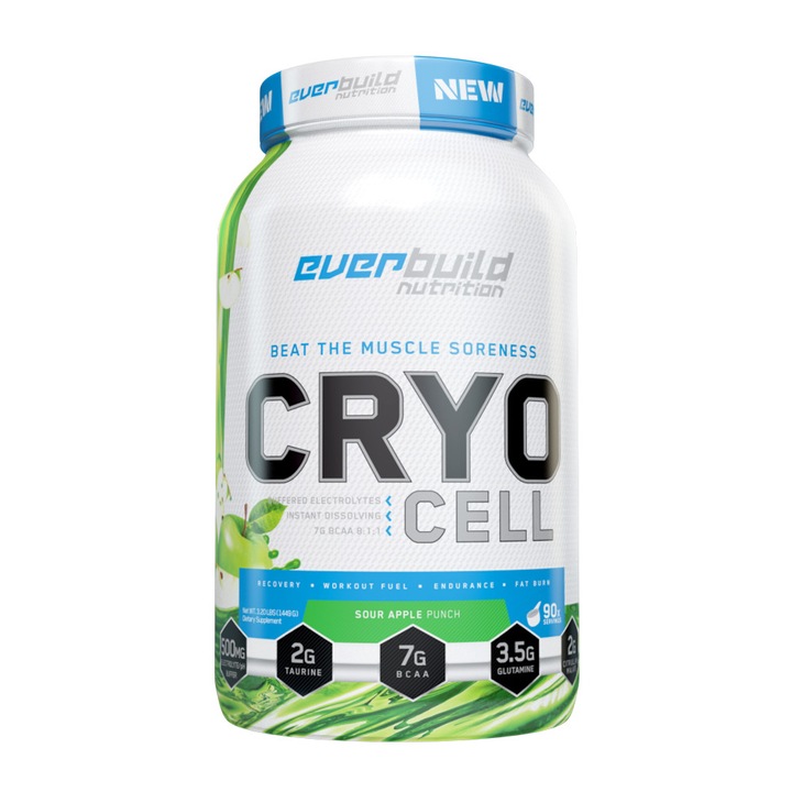 Aminoacizi Cryo Cell Everbuild, 1400g, Mar verde