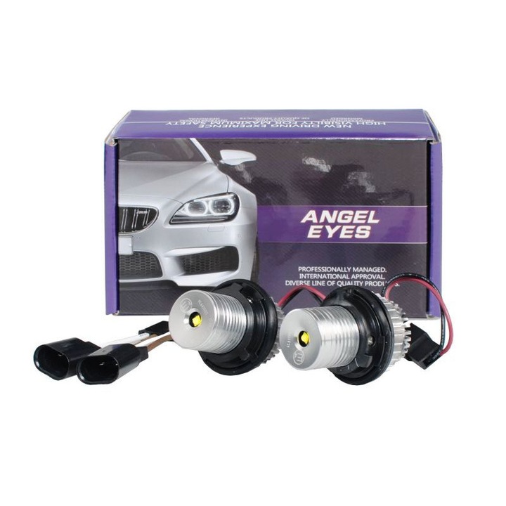 Set 2 module auto M-Tech, LED, 12V, 40W, 6000K, Alb