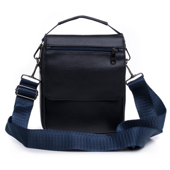 Geanta de umar/de mana pentru barbati din piele naturala extra, Proartimar 3022, de culoare bleumarin inchis Geanta de umar/de mana pentru barbati din piele naturala extra, Proartimar 3022, de culoare bleumarin inchis