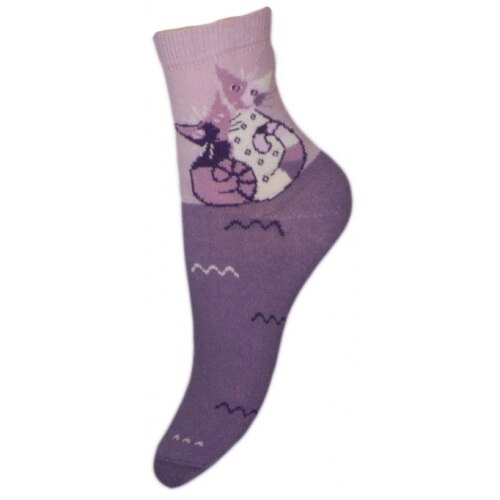 Sosete pentru fetite Milusie B2232F-M1, Mov