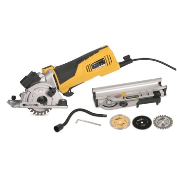 Fierastrau circular universal cu sina Powerplus Powx1365, laser, sina ghidaj, disc de 89mm Fierastrau circular universal cu sina Powerplus Powx1365, laser, sina ghidaj, disc de 89mm