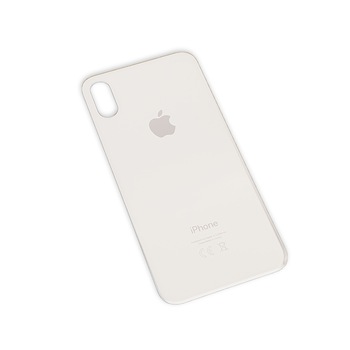 Spate carcasa cu adeziv pentru iPhone XS Alb Spate carcasa cu adeziv pentru iPhone XS Alb