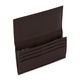 Portofel Calvin Klein Brown Embossed Logo Secretary Wallet, din piele, Maro