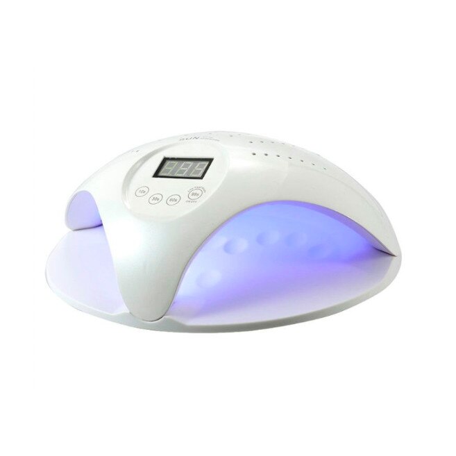 Lampa LED UV pentru Unghii Semipermanente, SUN, 72W, Culoare Alb