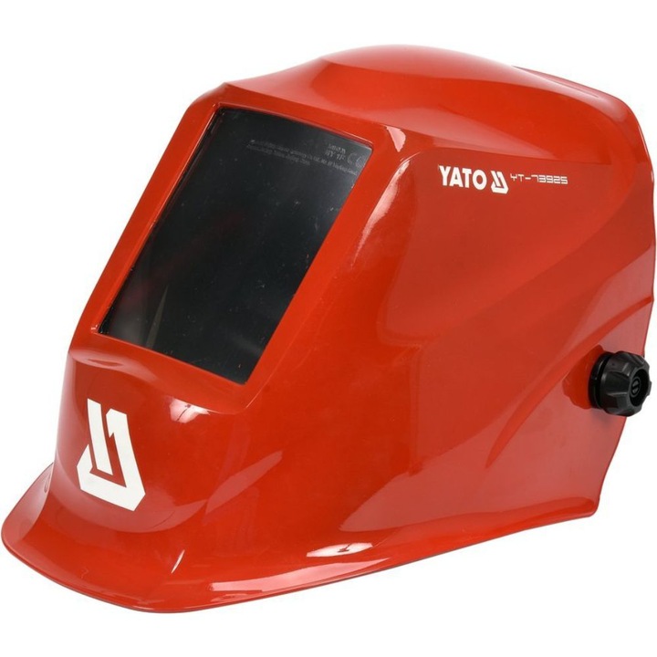 Маска за заваряване Yato YT 73925, Самозатъмняваща, Червена