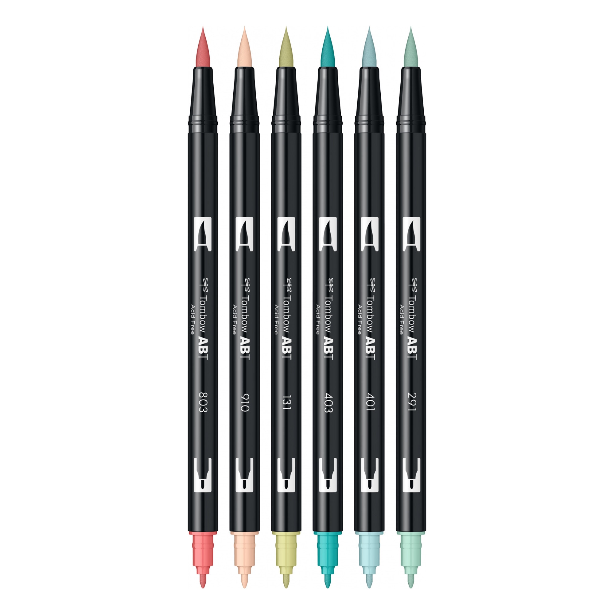 ABT Dual Brush pen 6-set Candy