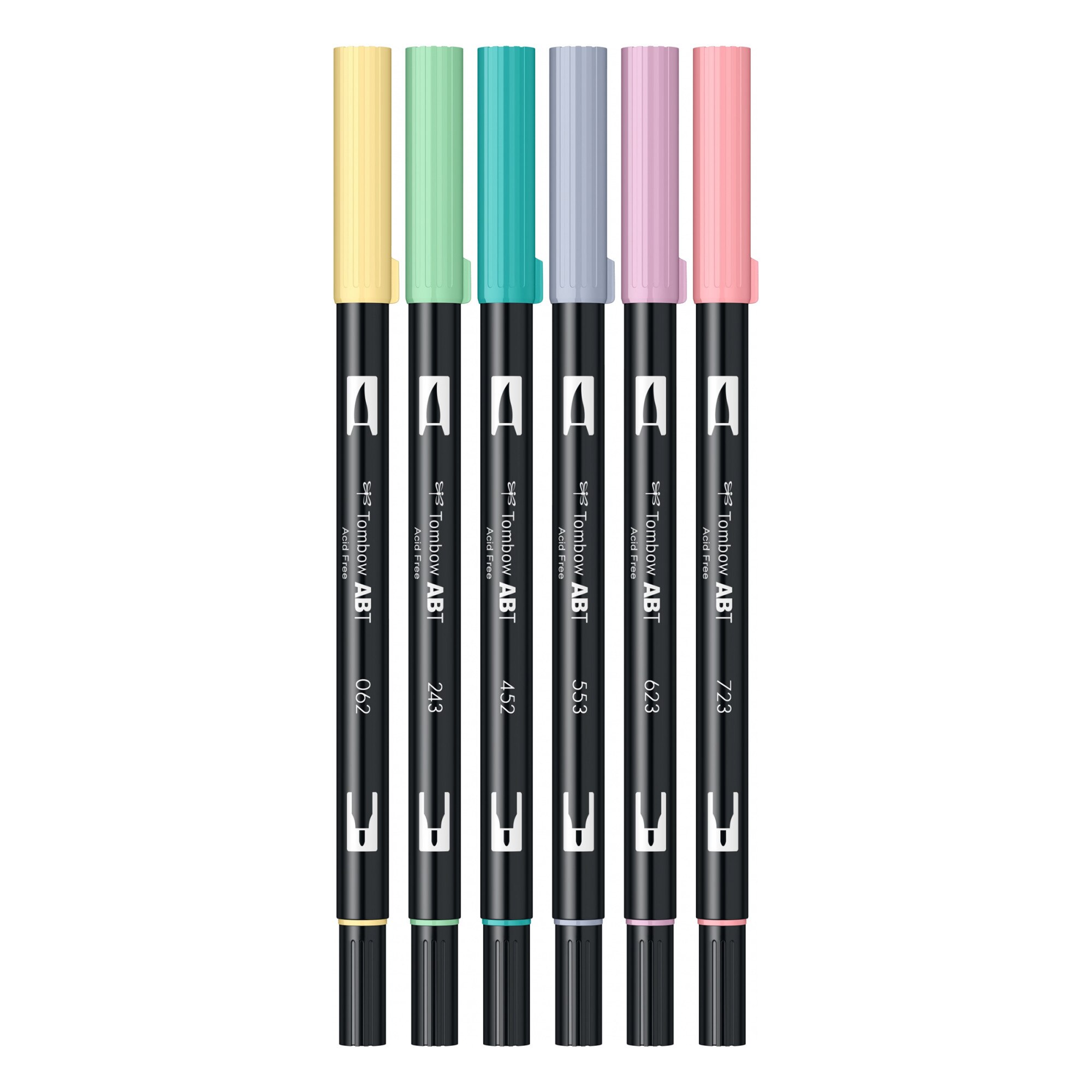 Dual brush pens pastel Clearance