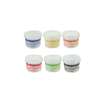 Vopsea invizibila ProCart, fluorescenta reactiva UV, transparenta colorata, set 6, recipient 30 ml Vopsea invizibila ProCart, fluorescenta reactiva UV, transparenta colorata, set 6, recipient 30 ml
