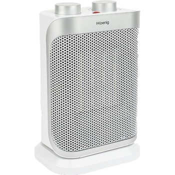 Aeroterma H.Koenig, WARM8, termostat reglabil, 2 nivele de incalzire rapida cu un consum mic, element de incalzire ceramic, functie de oscilare, aer cald sau rece, 1500 W, alb Aeroterma H.Koenig, WARM8, termostat reglabil, 2 nivele de incalzire rapida cu un consum mic, element de incalzire ceramic, functie de oscilare, aer cald sau rece, 1500 W, alb