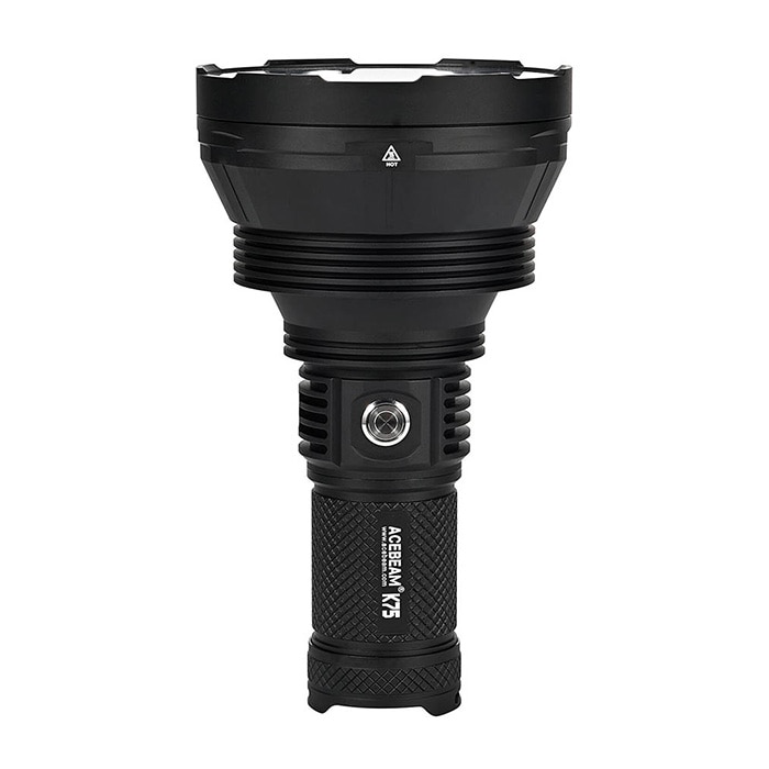 Lanterna Acebeam K75 pentru distante extreme, 2500 metri, 6300