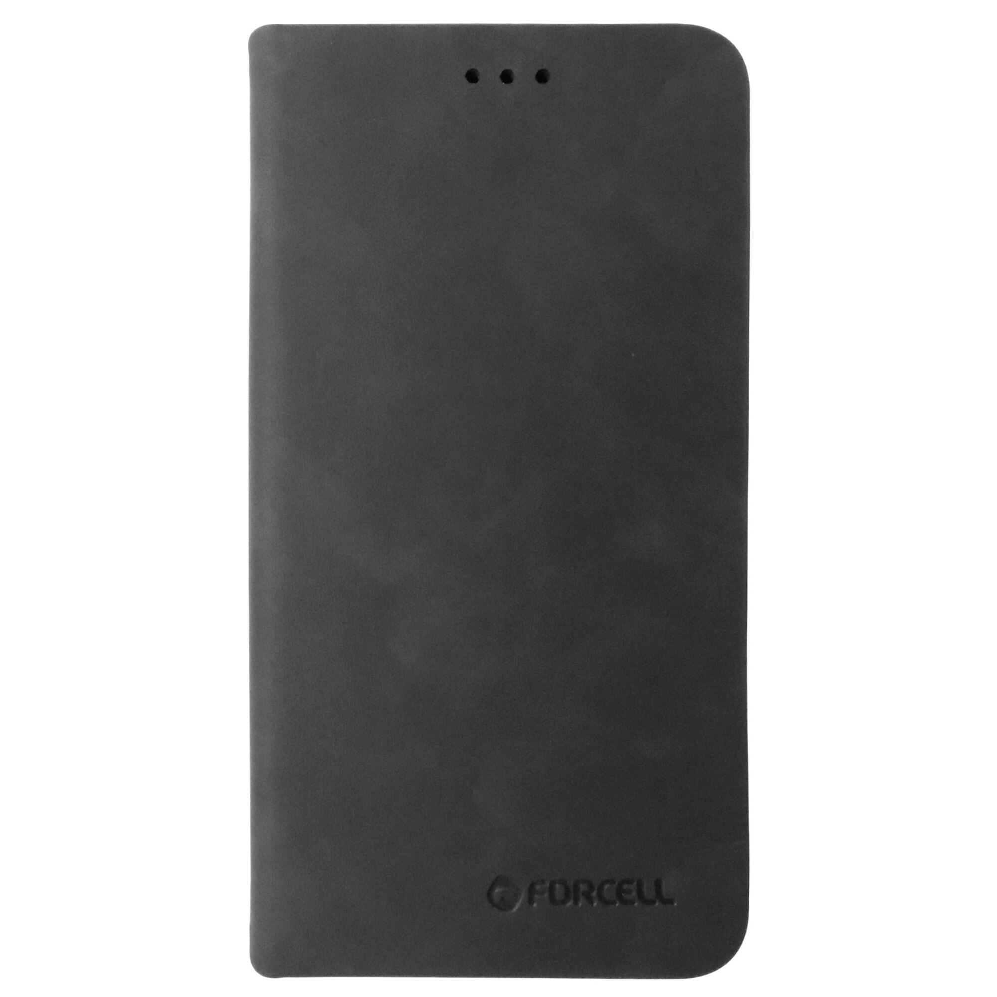 Husa tip carte cu stand Forcell Silk neagra pentru Apple iPhone 11