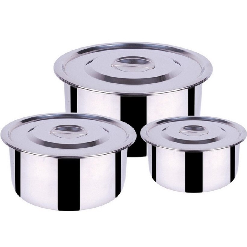 Set gatit 10 piese din inox Victor, V-SP10, Argintiu