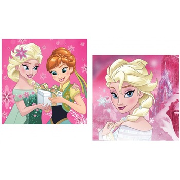 Fata de perna Frozen roz 40x40 cm Roz Fata de perna Frozen roz 40x40 cm Roz
