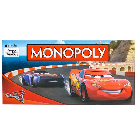 Joc Monopoly Fulger Mcqueen Accesorii Incluse 8 Ani Emag Ro