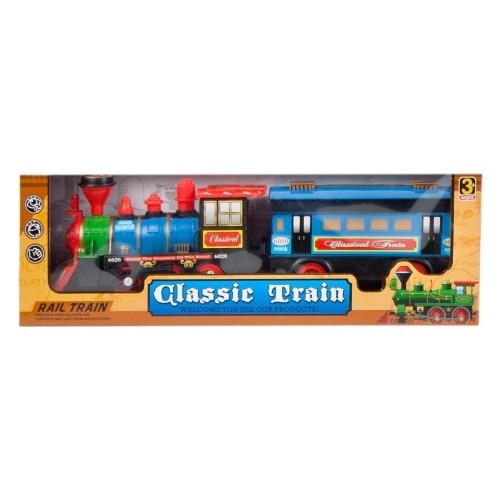 Trenulet clasic 39x13x8 cm Multicolor