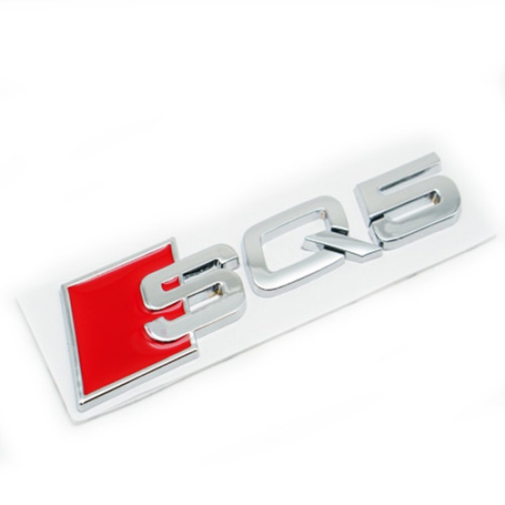 Emblema SQ5 spate portbagaj Audi