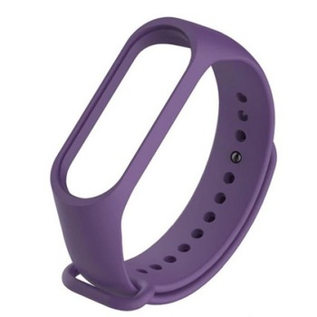 Bratara din silicon, pentru Xiaomi Mi Band 3 / 4, Mov Bratara din silicon, pentru Xiaomi Mi Band 3 / 4, Mov
