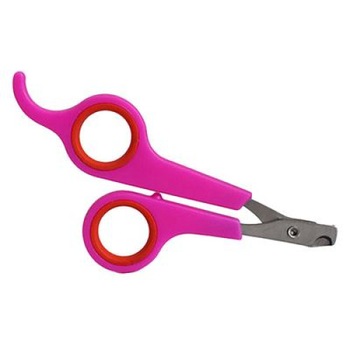 Cleste pentru taiat unghii si gheare pisici, iepuri, animale de talie mica si foarte mica, Roz cu rosu Cleste pentru taiat unghii si gheare pisici, iepuri, animale de talie mica si foarte mica, Roz cu rosu