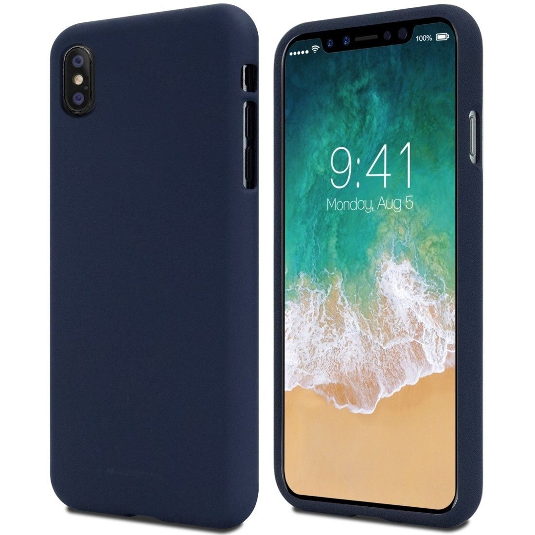 Husa Motorola Moto E6 Plus TPU Navy