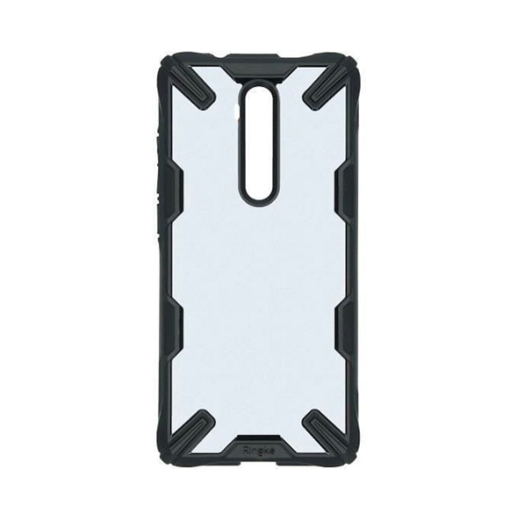 Husa OnePlus 7T Pro Ringke FUSION X Negru Transparent