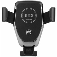 Suport - incarcator wireless-telefon auto incarcare rapida ,Rotatie 360 ,AIX ©, incarcare rapida 10W , Design LUX, culoare Negru